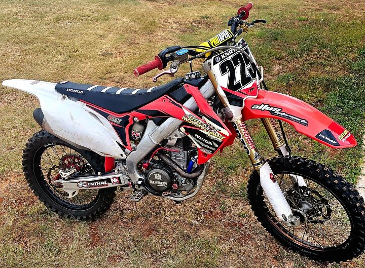 2012 honda crf 250 r off road motorcycle