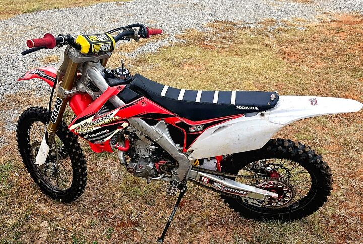 2012 honda crf 250 r off road motorcycle