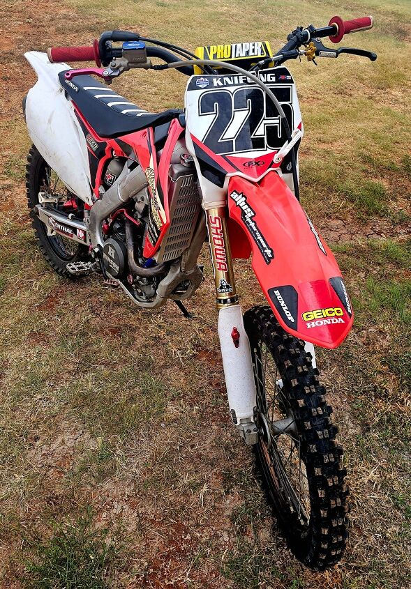 2012 honda crf 250 r off road motorcycle