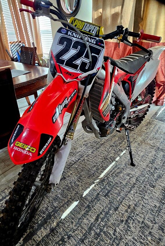 2012 honda crf 250 r off road motorcycle