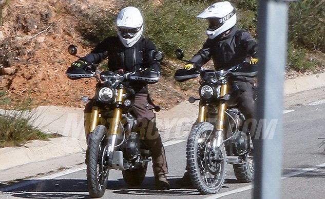 2019 Triumph Scrambler 1200 Spied