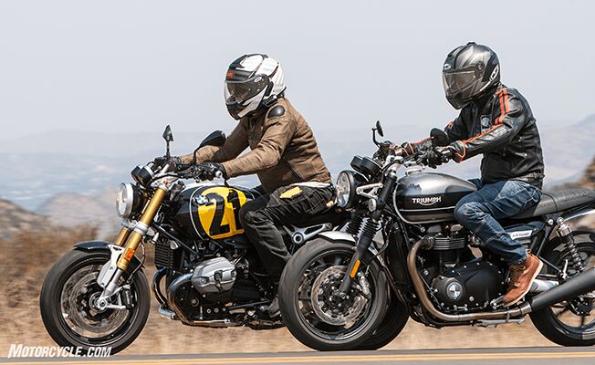 2020 BMW R NineT Vs Triumph Speed Twin