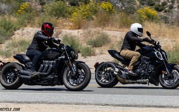 2024 Ducati Diavel V4 vs Triumph Rocket 3 Storm R – Side by Side