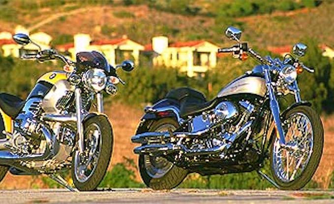 Church of MO: 2001 H-D FXSTD Deuce Vs. BMW R1200 C Phoenix