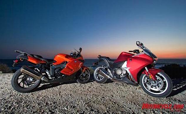 Church of MO: 2010 BMW K1300S Vs Honda VFR1200F Shootout