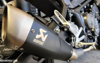 MO Tested: Triumph Trident 660 Akrapovi Racing Line Exhaust Review