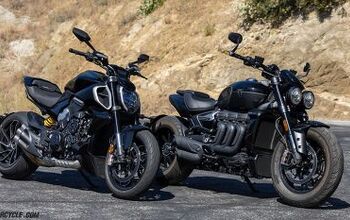 Ducati Diavel V4 vs Triumph Rocket 3 Storm R Gallery