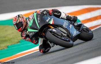 Testing a MotoE Racer: The Energica Ego Corsa