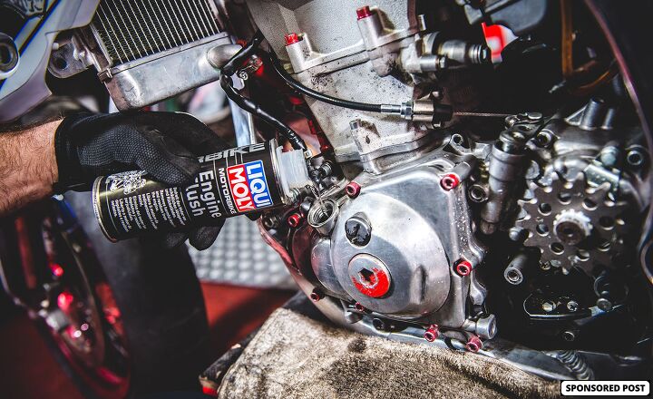 why a clean motorcycle engine means improved performance